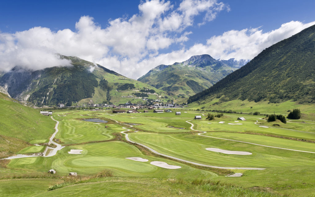Andermatt,Swiss Alps,Golf