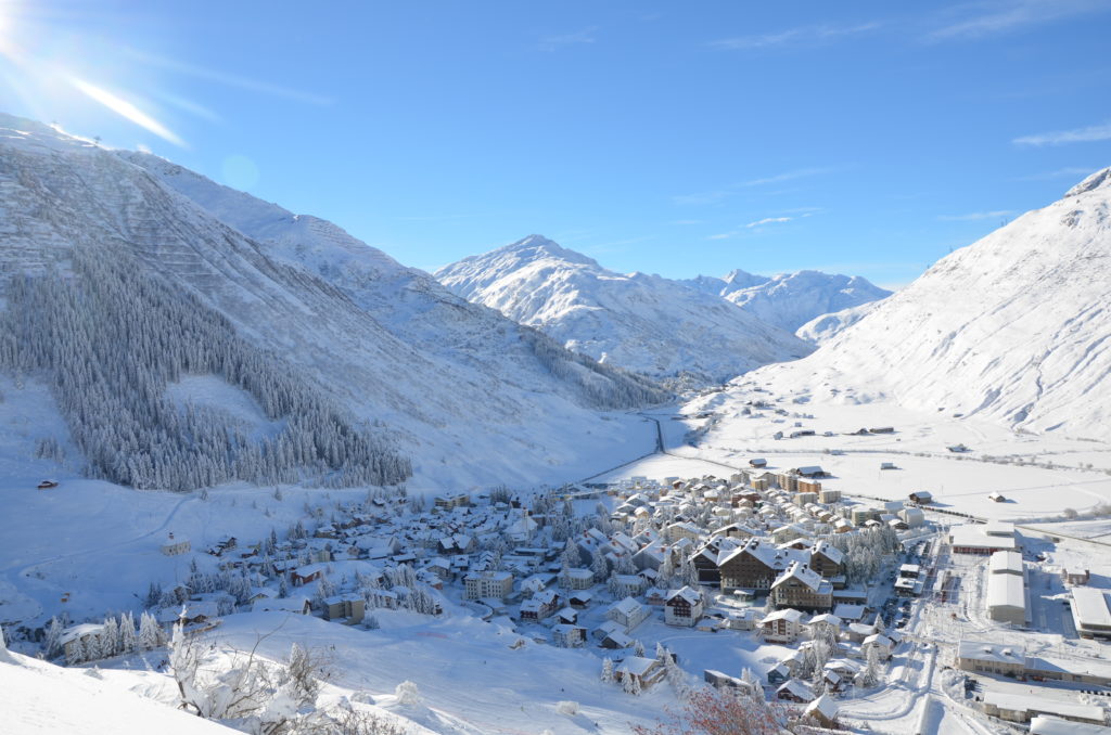 Andermatt's valley