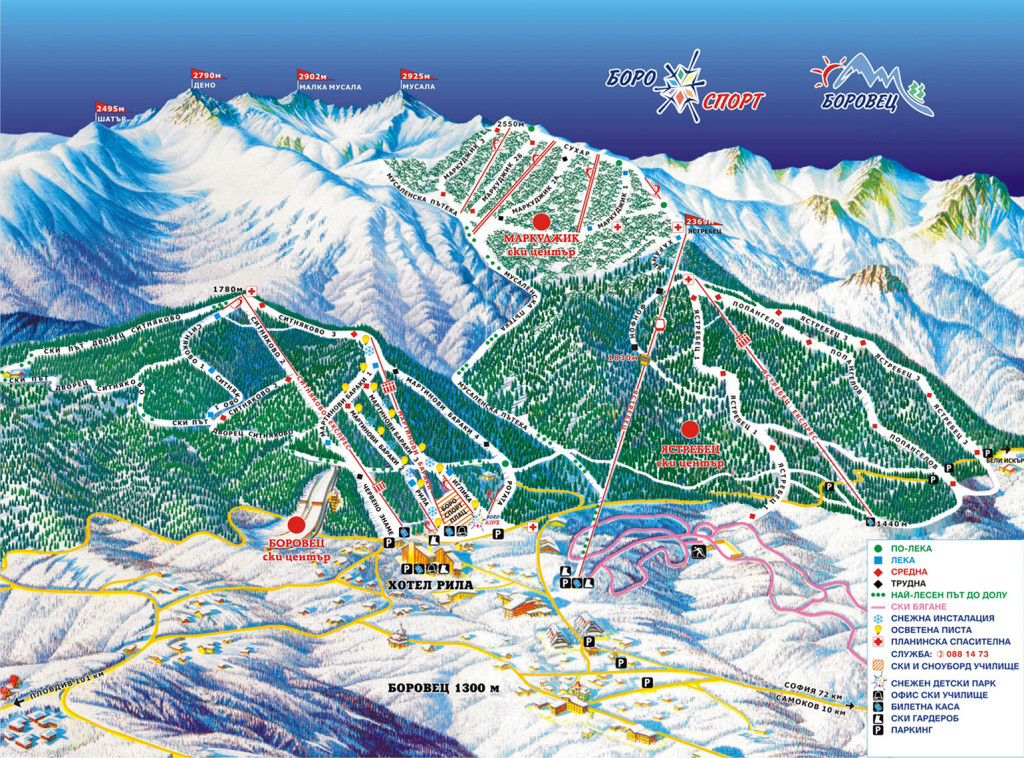 Borovets Good Ski Guide