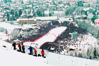 Kitzbuhel downhill race