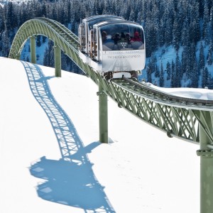 Tschuggen's personal ski lift