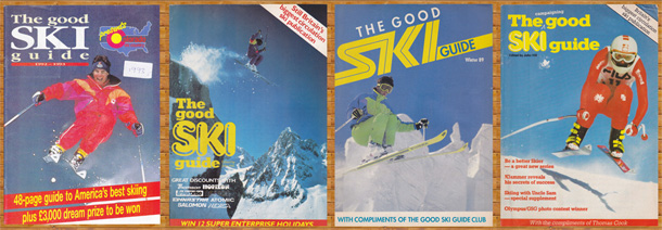 Good ski guide covers from the 70s and 80s