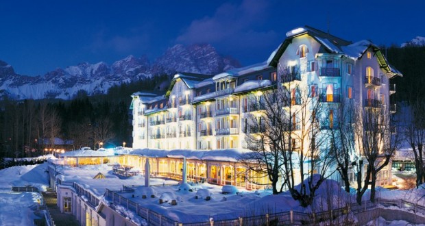 The Hotel Cristallo of Cortina