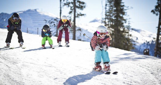 Kids at Saalbach