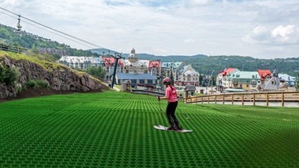 TREMBLANT: STARTS SUMMER SKIING